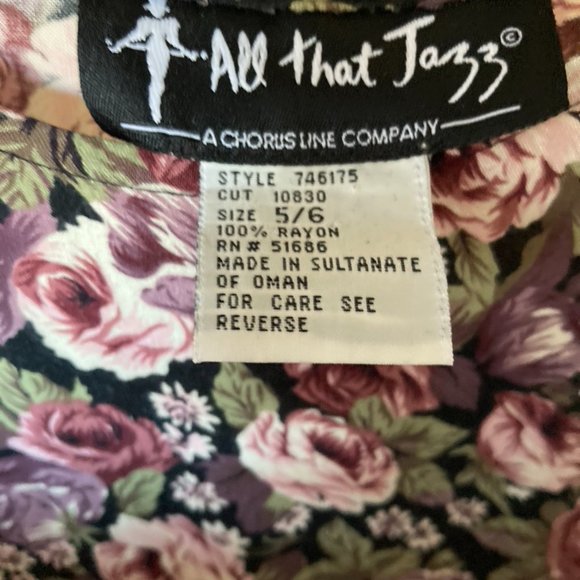 Vintage 90s Floral Maxi Dress - Picture 3 of 3